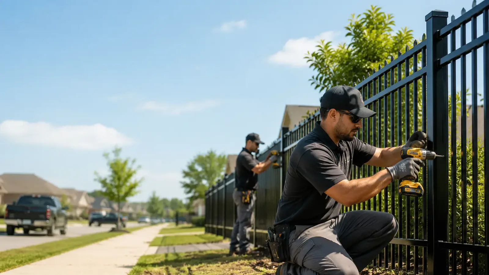 Metal Fence Installation in Dyersville, IA